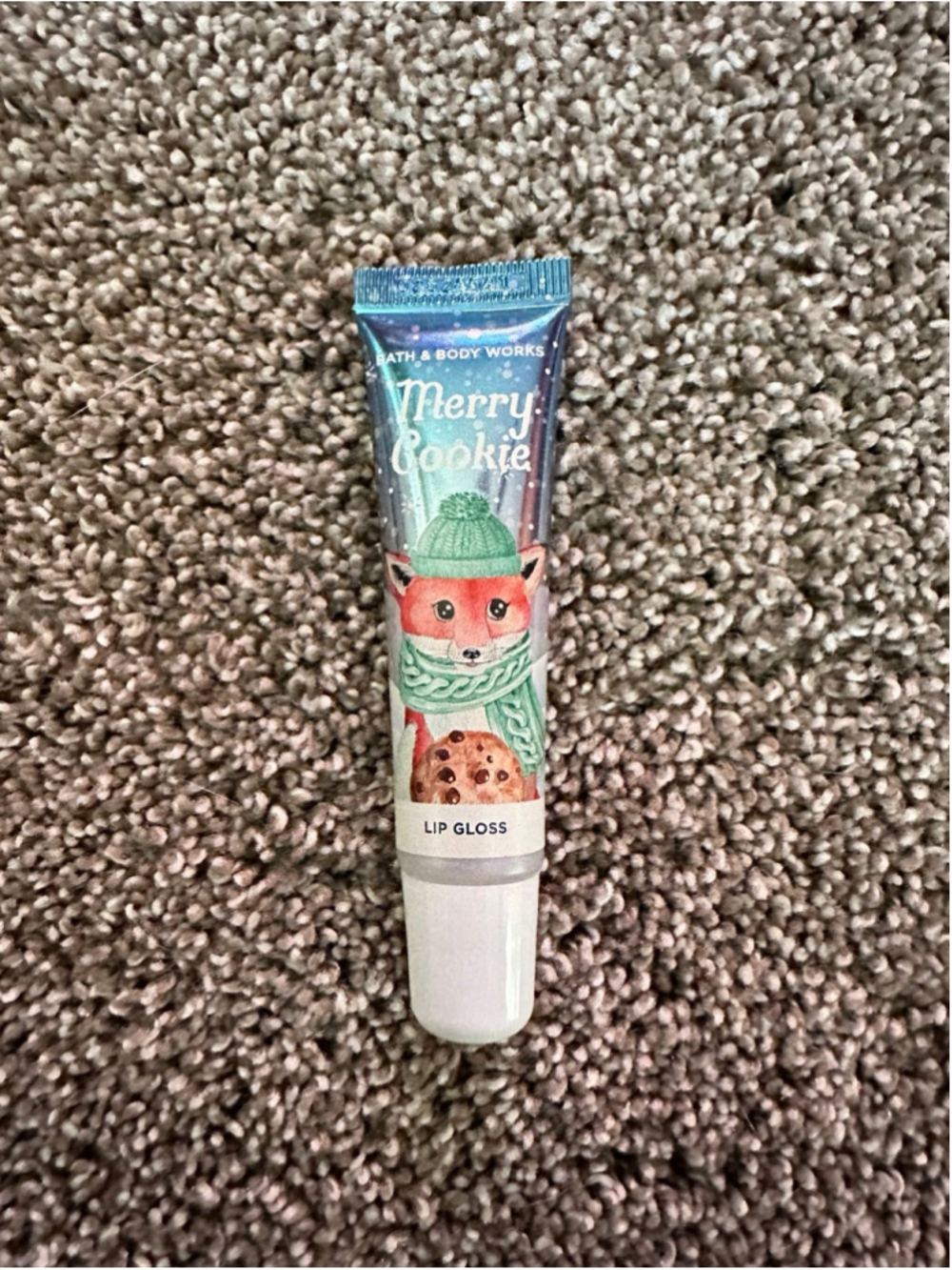 Bath and Bodyworks Merry Cookie lip gloss